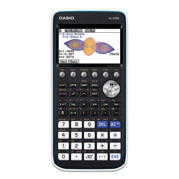 Casio PRIZM Color Graphing Calculator, 21Digit LCD, Black FXCG50 Zoro
